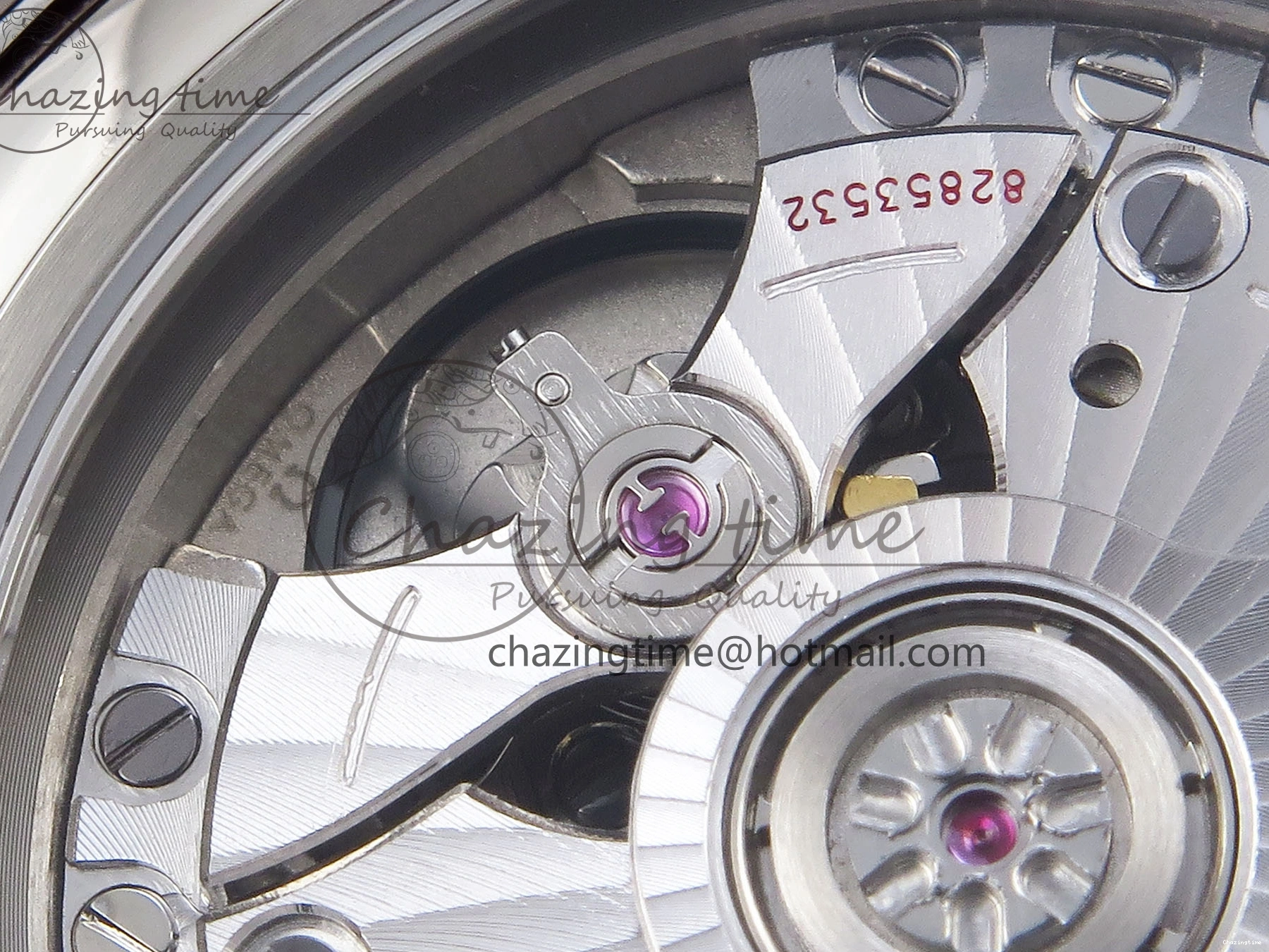 0413 Trendsetting De Ville Power Reserve SS MKF 1:1 Best Edition Blue Textured Dial on Black Leather Strap A 7742